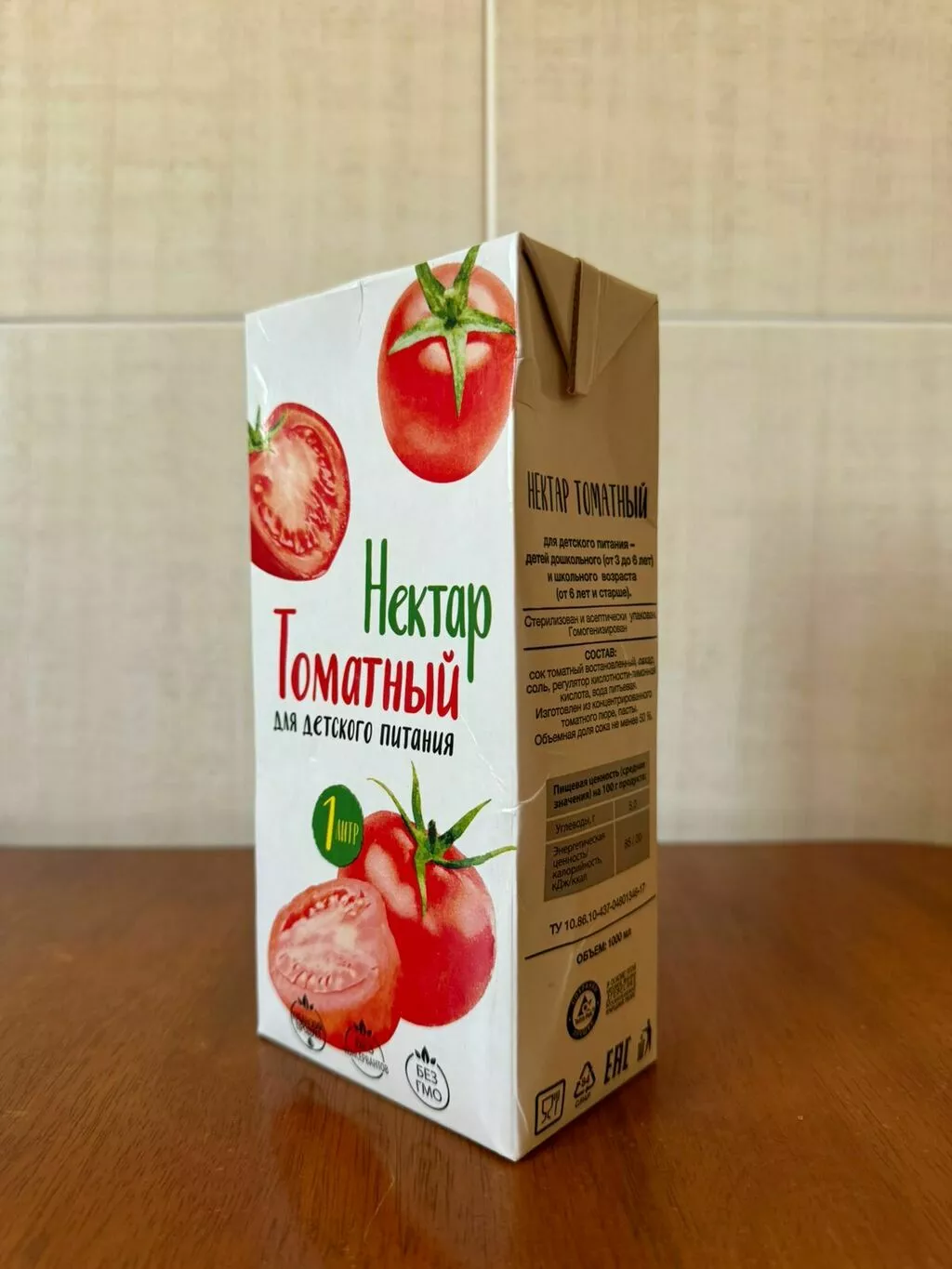 Фотография продукта Нектар томатный 1л